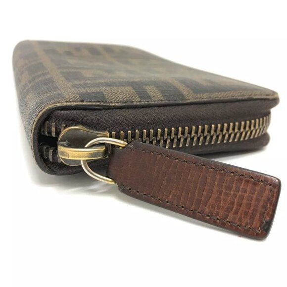 FENDI 7M0174 Zucca Zip Around Long Wallet Long Wallet - Picture 7 of 14